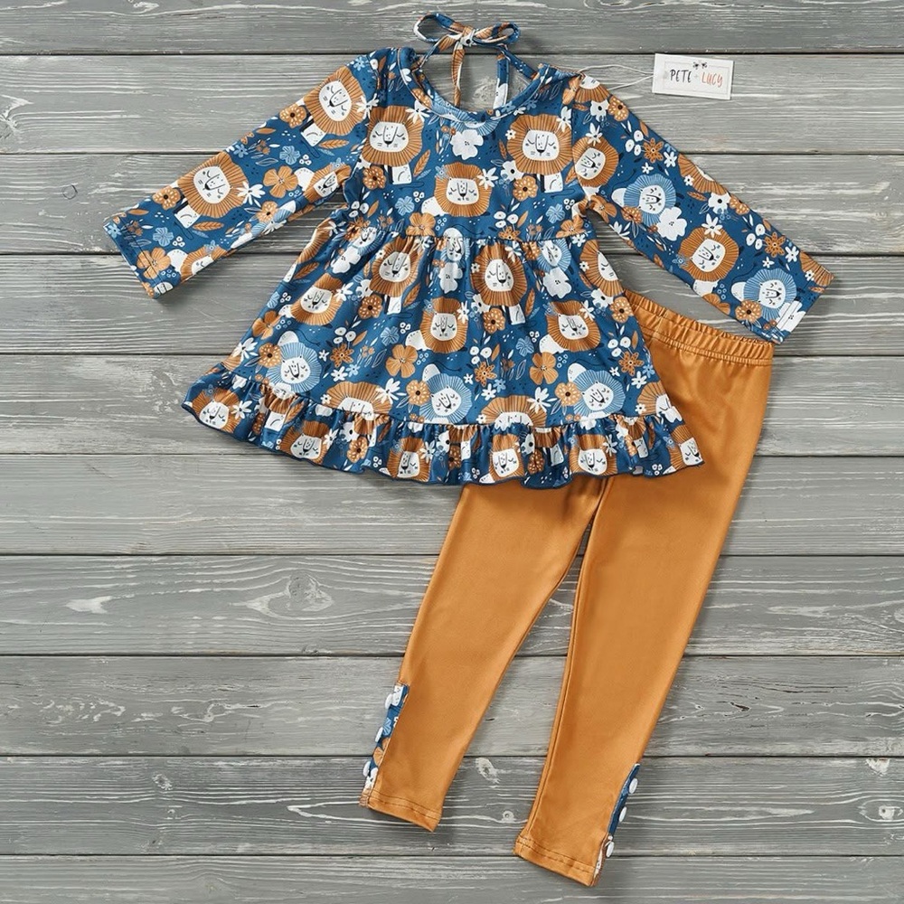 NWT Pete+Lucy Majestic Manes Pant Set